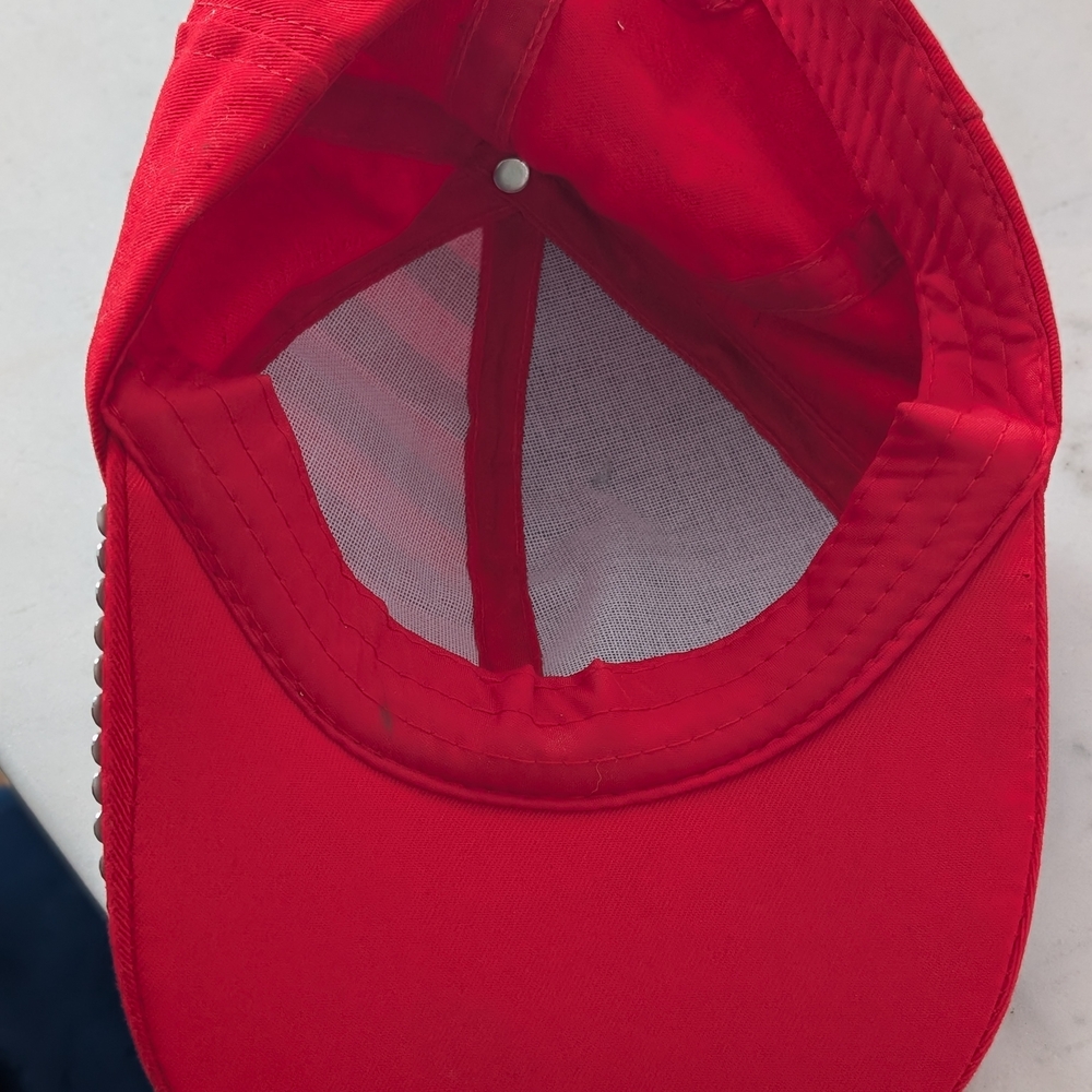 Patriotic Kids Cap with Rhinestones - Picture 2 of 2
